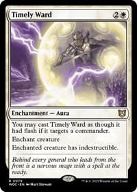 Timely Ward - Commander: Wilds of Eldraine - Magic: The Gathering card