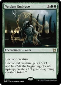 Verdant Embrace - Commander: Wilds of Eldraine - Magic: The Gathering card