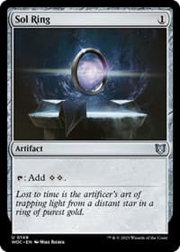 Sol Ring - Commander: Wilds of Eldraine - Magic: The Gathering card