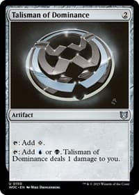 Talisman of Dominance - Commander: Wilds of Eldraine - Magic: The Gathering card