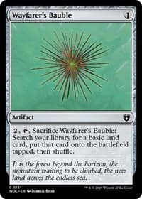 Wayfarer's Bauble - Commander: Wilds of Eldraine - Magic: The Gathering card