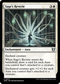 Sage's Reverie - Commander: Wilds of Eldraine - Magic: The Gathering card