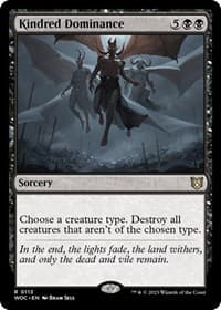 Kindred Dominance - Commander: Wilds of Eldraine - Magic: The Gathering card