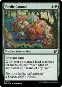 Fertile Ground - Commander: Wilds of Eldraine - Magic: The Gathering card