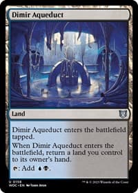 Dimir Aqueduct - Commander: Wilds of Eldraine - Magic: The Gathering card