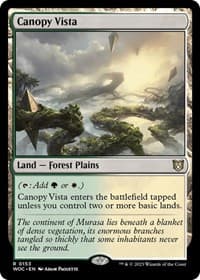 Canopy Vista - Commander: Wilds of Eldraine - Magic: The Gathering card