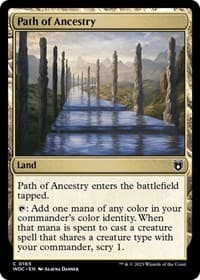 Path of Ancestry - Commander: Wilds of Eldraine - Magic: The Gathering card