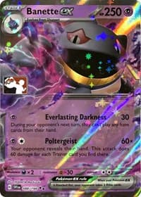 Banette ex - Prize Pack Series Cards - Pokemon card