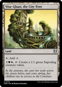 Vitu-Ghazi, the City-Tree - Commander: Wilds of Eldraine - Magic: The Gathering card