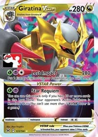 Giratina VSTAR - Prize Pack Series Cards - Pokemon card
