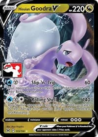Hisuian Goodra V - Prize Pack Series Cards - Pokemon card