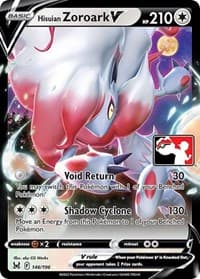 Hisuian Zoroark V - Prize Pack Series Cards - Pokemon card
