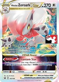 Hisuian Zoroark VSTAR - Prize Pack Series Cards - Pokemon card