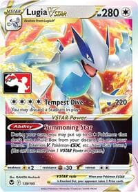 Lugia VSTAR - Prize Pack Series Cards - Pokemon card