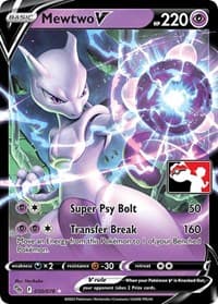 Mewtwo V - Prize Pack Series Cards - Pokemon card