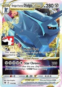 Origin Forme Dialga VSTAR - Prize Pack Series Cards - Pokemon card