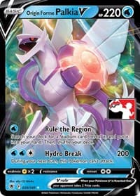 Origin Forme Palkia V - Prize Pack Series Cards - Pokemon card