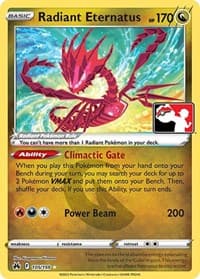 Radiant Eternatus - Prize Pack Series Cards - Pokemon card