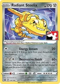 Radiant Steelix - Prize Pack Series Cards - Pokemon card