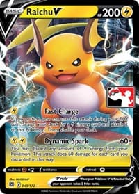 Raichu V - Prize Pack Series Cards - Pokemon card
