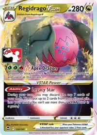 Regidrago VSTAR - Prize Pack Series Cards - Pokemon card