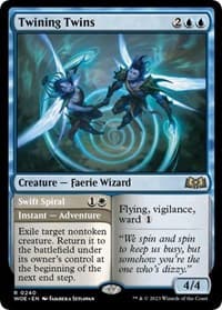 Twining Twins - Wilds of Eldraine - Magic: The Gathering card
