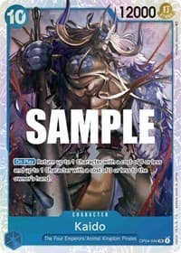 Kaido - Kingdoms of Intrigue - One Piece Card Game card