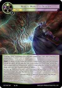King's Hopeless Scream - Clash of the Star Trees - Force of Will card