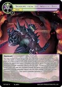 Shadows from the Malefic Tree - Clash of the Star Trees - Force of Will card