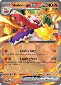 Skeledirge ex - 034 - SV: Scarlet & Violet Promo Cards - Pokemon card
