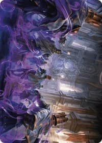 Eerie Interference Art Card - Art Series: Wilds of Eldraine - Magic: The Gathering card
