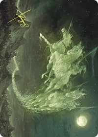 Moonshaker Cavalry Art Card (Gold-Stamped Signature) - Art Series: Wilds of Eldraine - Magic: The Gathering card