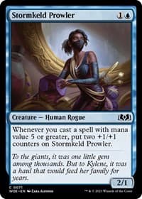 Stormkeld Prowler - Wilds of Eldraine - Magic: The Gathering card