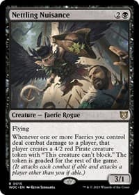 Nettling Nuisance - Commander: Wilds of Eldraine - Magic: The Gathering card