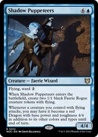 Shadow Puppeteers - Commander: Wilds of Eldraine - Magic: The Gathering card