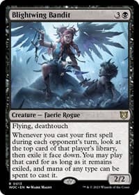 Blightwing Bandit - Commander: Wilds of Eldraine - Magic: The Gathering card