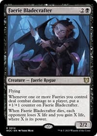 Faerie Bladecrafter - Commander: Wilds of Eldraine - Magic: The Gathering card