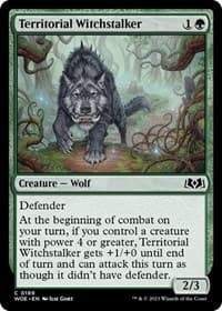 Territorial Witchstalker - Wilds of Eldraine - Magic: The Gathering card