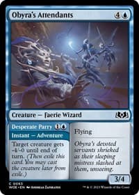 Obyra's Attendants - Wilds of Eldraine - Magic: The Gathering card