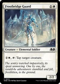 Frostbridge Guard - Wilds of Eldraine - Magic: The Gathering card