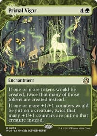 Primal Vigor - Wilds of Eldraine: Enchanting Tales - Magic: The Gathering card