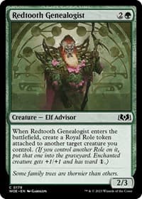 Redtooth Genealogist - Wilds of Eldraine - Magic: The Gathering card