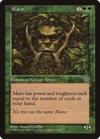 Maro - Mirage - Magic: The Gathering card