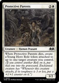 Protective Parents - Wilds of Eldraine - Magic: The Gathering card