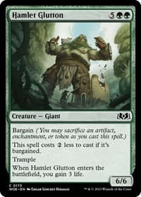 Hamlet Glutton - Wilds of Eldraine - Magic: The Gathering card
