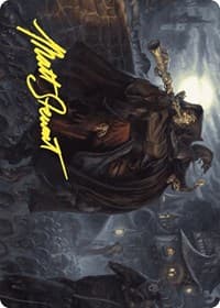 Totentanz, Swarm Piper Art Card (Gold-Stamped Signature) - Art Series: Wilds of Eldraine - Magic: The Gathering card