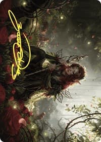 Yenna, Redtooth Regent Art Card (Gold-Stamped Signature) - Art Series: Wilds of Eldraine - Magic: The Gathering card