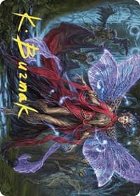 Tegwyll, Duke of Splendor Art Card (Gold-Stamped Signature) - Art Series: Wilds of Eldraine - Magic: The Gathering card