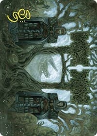 Court of Garenbrig Art Card (Gold-Stamped Signature) - Art Series: Wilds of Eldraine - Magic: The Gathering card