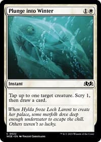 Plunge into Winter - Wilds of Eldraine - Magic: The Gathering card